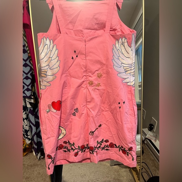 Maeve Embroidered Mini Shift Dress - Picture 12 of 13